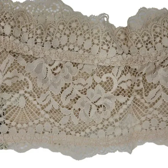 Free People Lacey Looks Bandeau OB1210880 Revolve FREE-WI466 Nude Sz XS - Picture 6 of 7